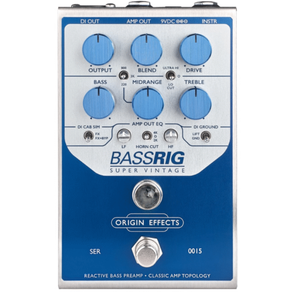 Origin Effects BassRig Super Vintage - Backstage Music