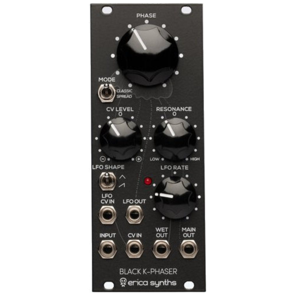 Erica Synths Black K-Phaser - Backstage Music