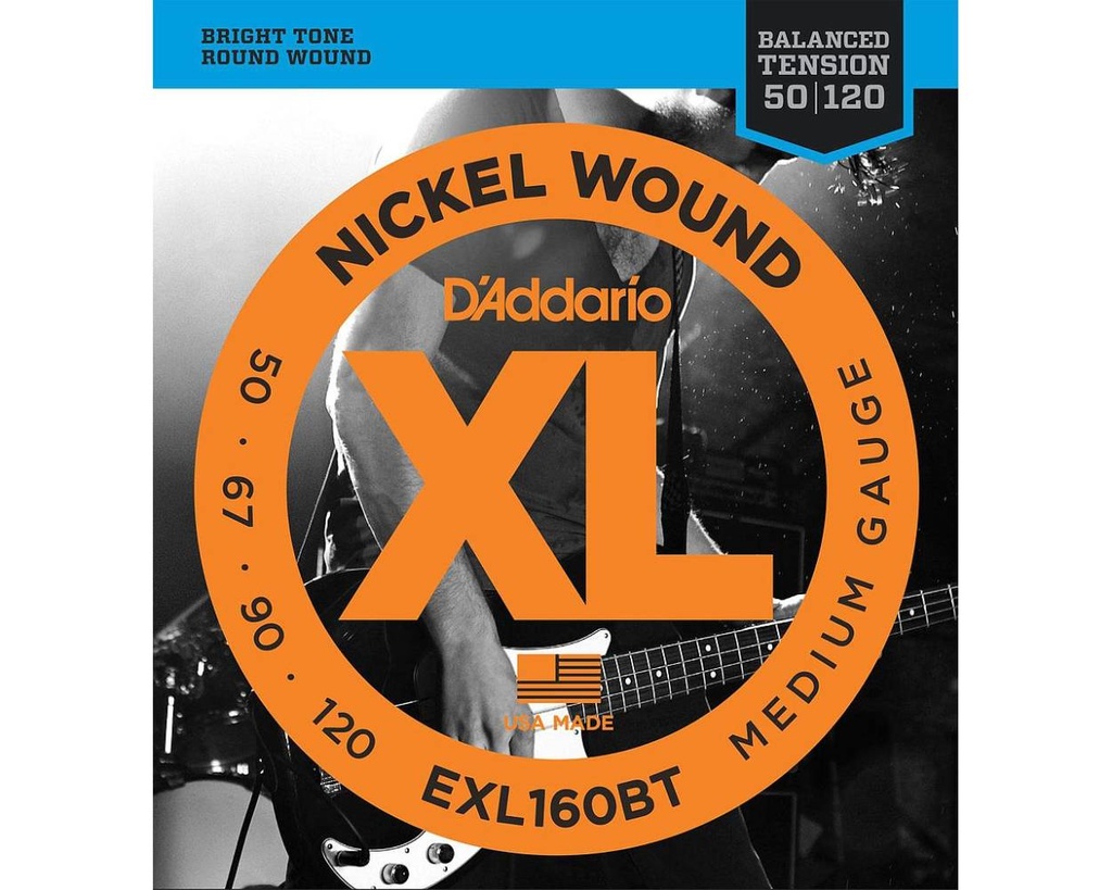 D'Addario EXL160BT Medium Balanced Tension - Backstage Music