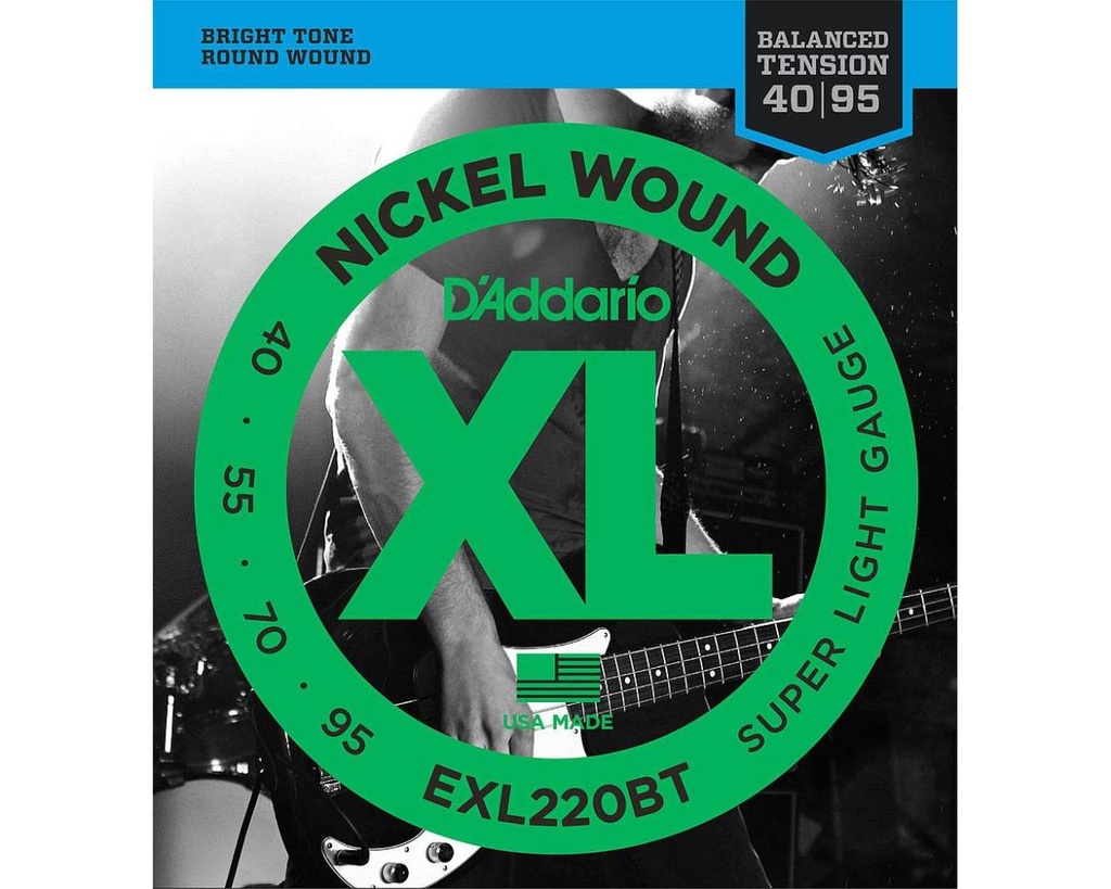 D'Addario EXL220BT Super Light Balanced Tension - Backstage Music
