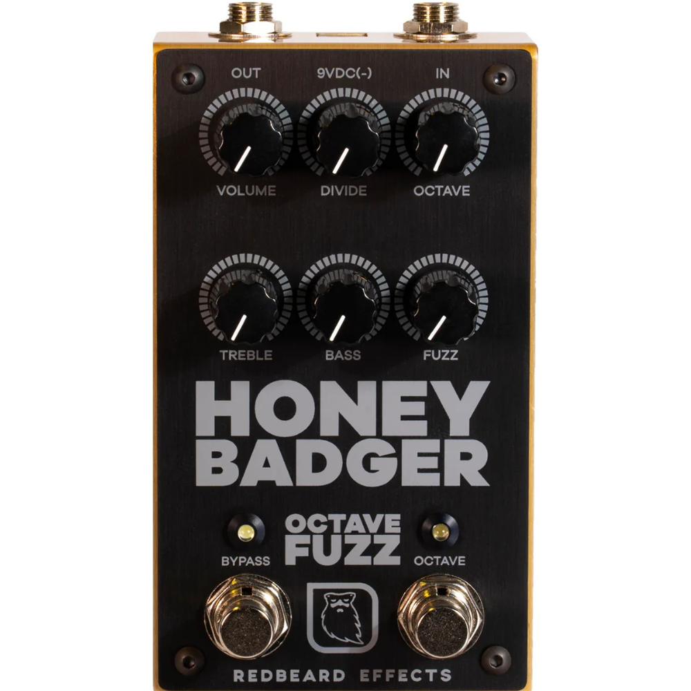 Redbeard Effects Honey Badger Octave Fuzz - Backstage Music