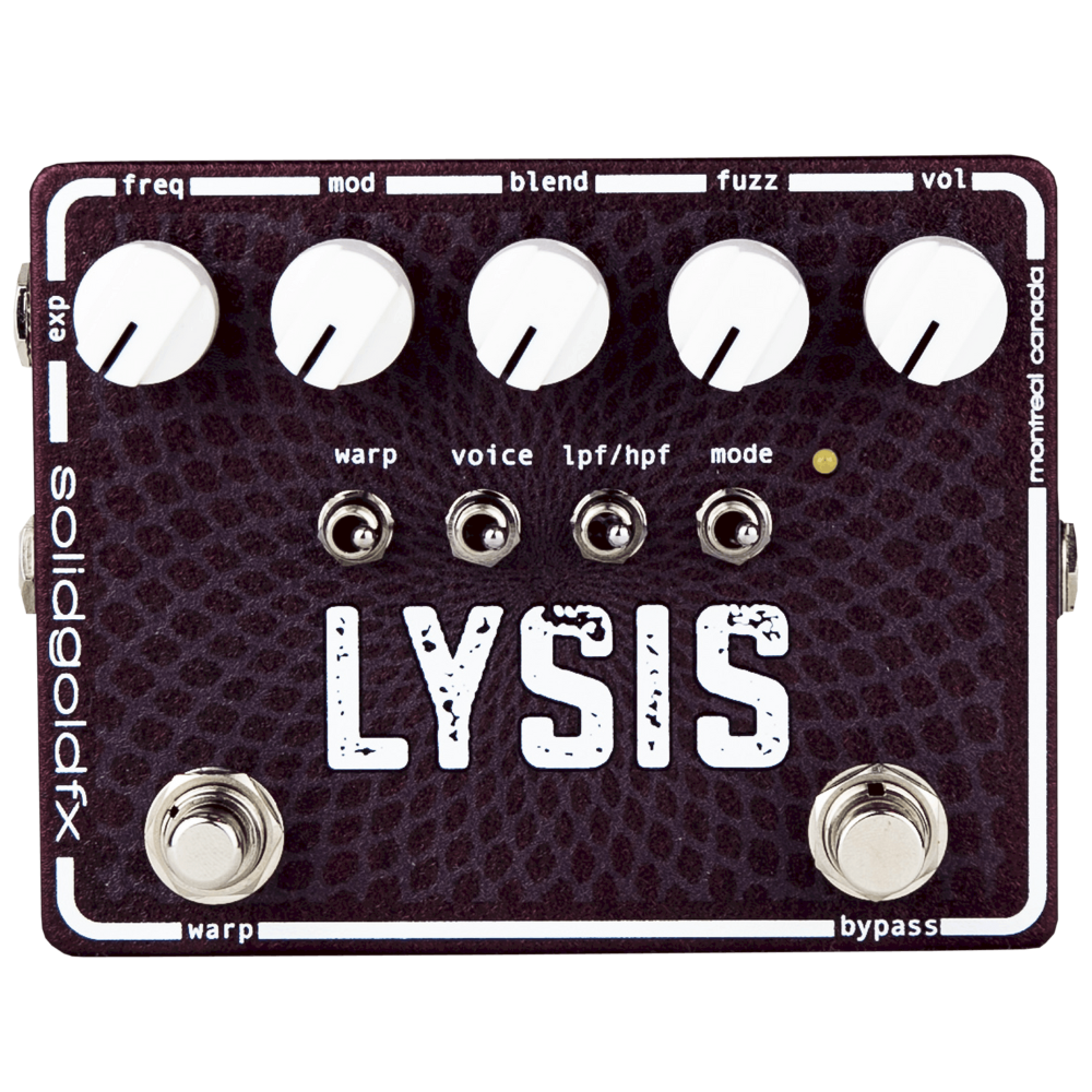 Solidgold FX Lysis – Polyphonic Octave Fuzz - Backstage Music