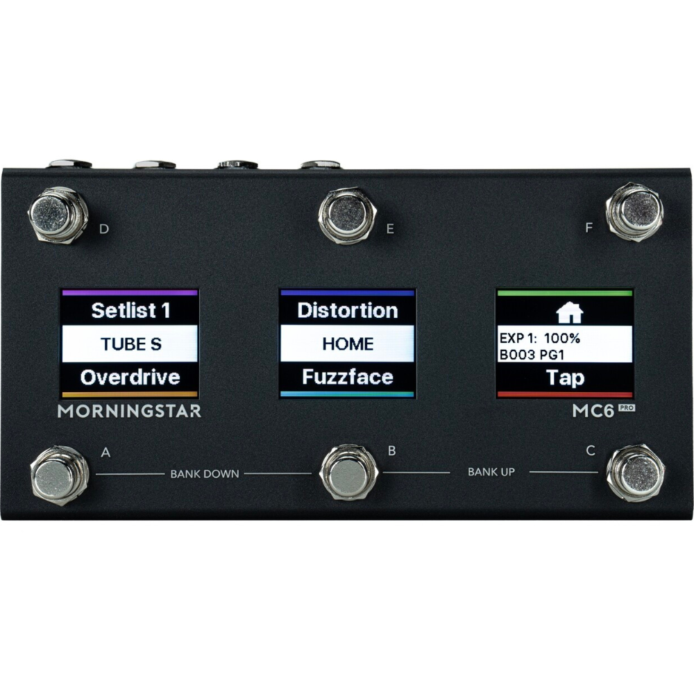 Morningstar FX MC6 PRO MIDI Controller  - Backstage Music