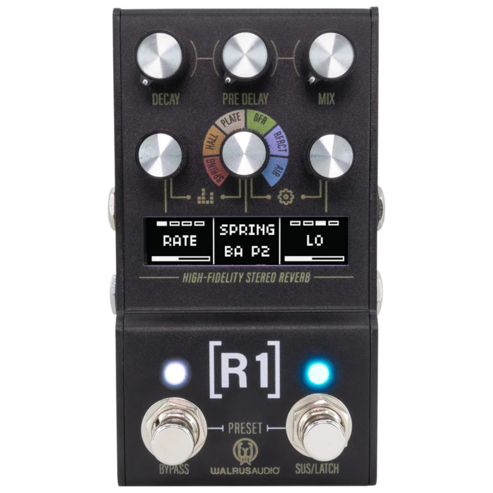 Walrus Audio Mako R1 MKII High-Fidelity Stereo Reverb - Backstage Music