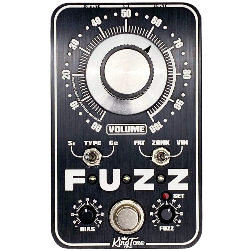 King Tone Minifuzz V2 Blacktop - Backstage Music