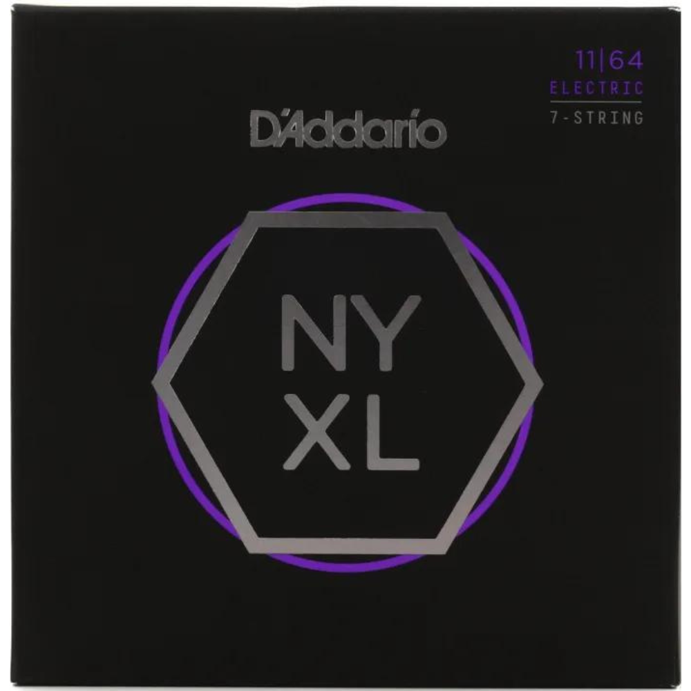 D'Addario NYXL1164 Medium Gauge 7-String - Backstage Music
