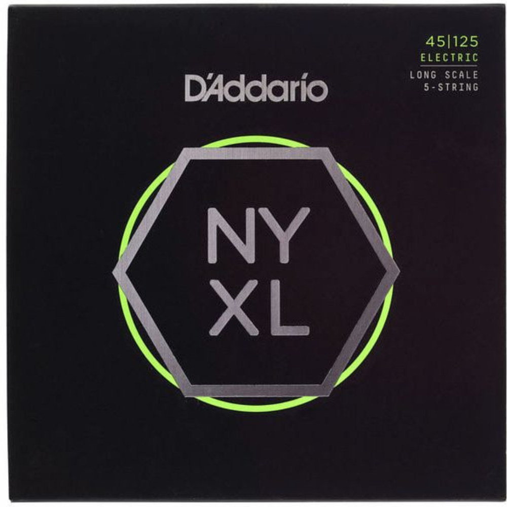 D'Addario NYXL45125 New York Steel Long Scale - Backstage Music