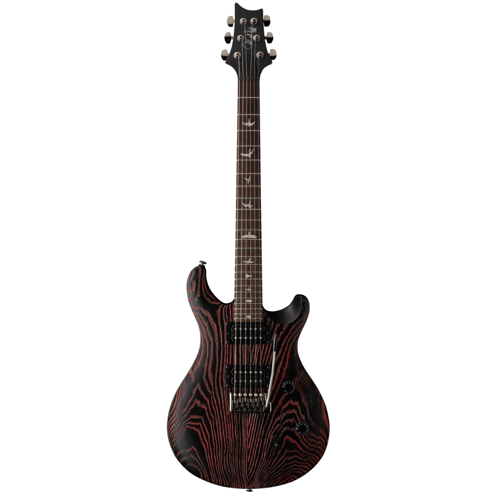 PRS PRS SE Swamp Ash CE 24 Ltd Sandblasted Red - Backstage Music