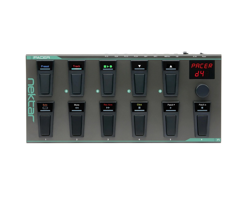 Nektar Pacer MIDI DAW Footswitch Controller - Backstage Music