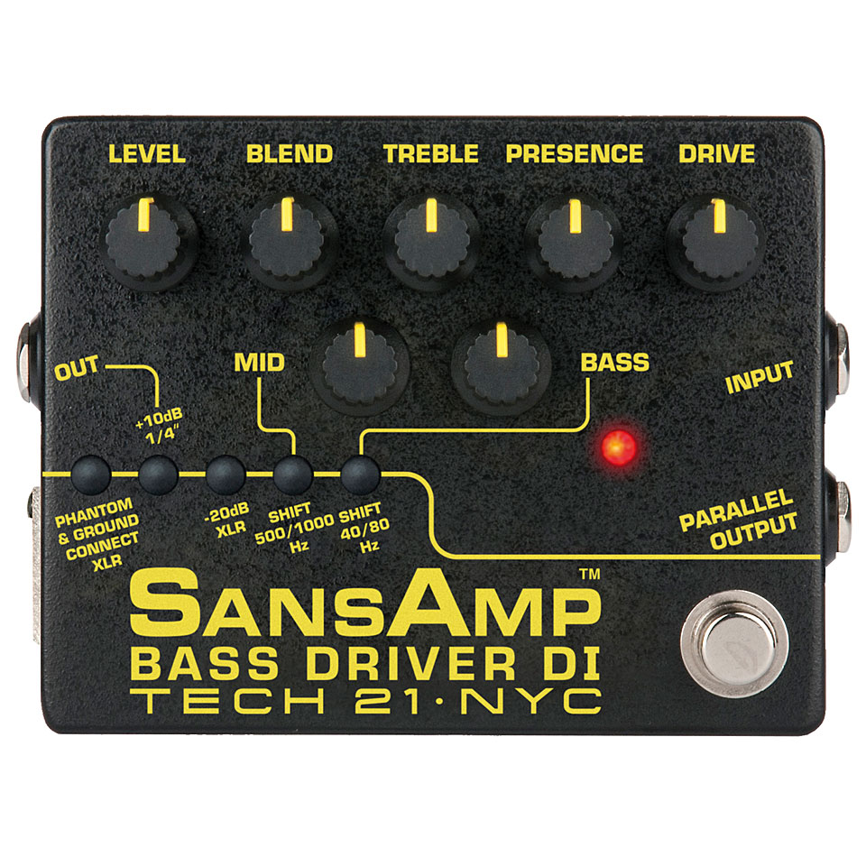 Tech 21 SansAmp Bass Driver D.I. V.2 - Backstage Music