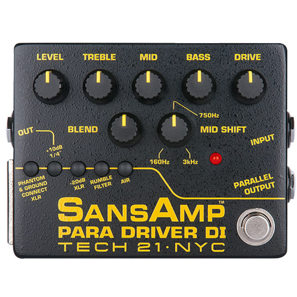 Tech 21 SansAmp Paradriver D.I. V2 - Backstage Music
