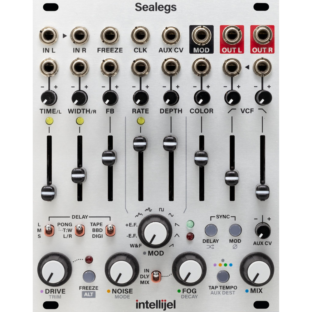 Intellijel Sealegs Multi-Model Stereo Character Delay - Backstage Music