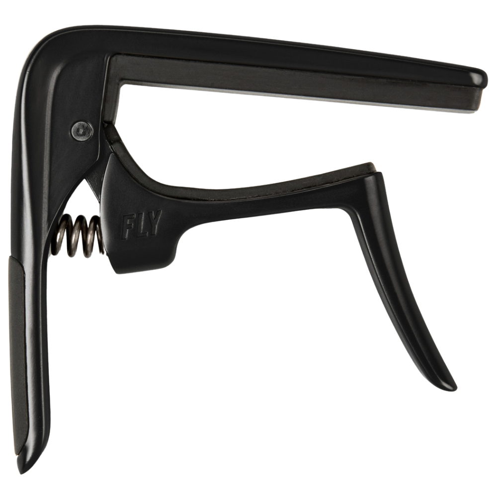 Dunlop Trigger Fly Capo Classical Flat Black - Backstage Music