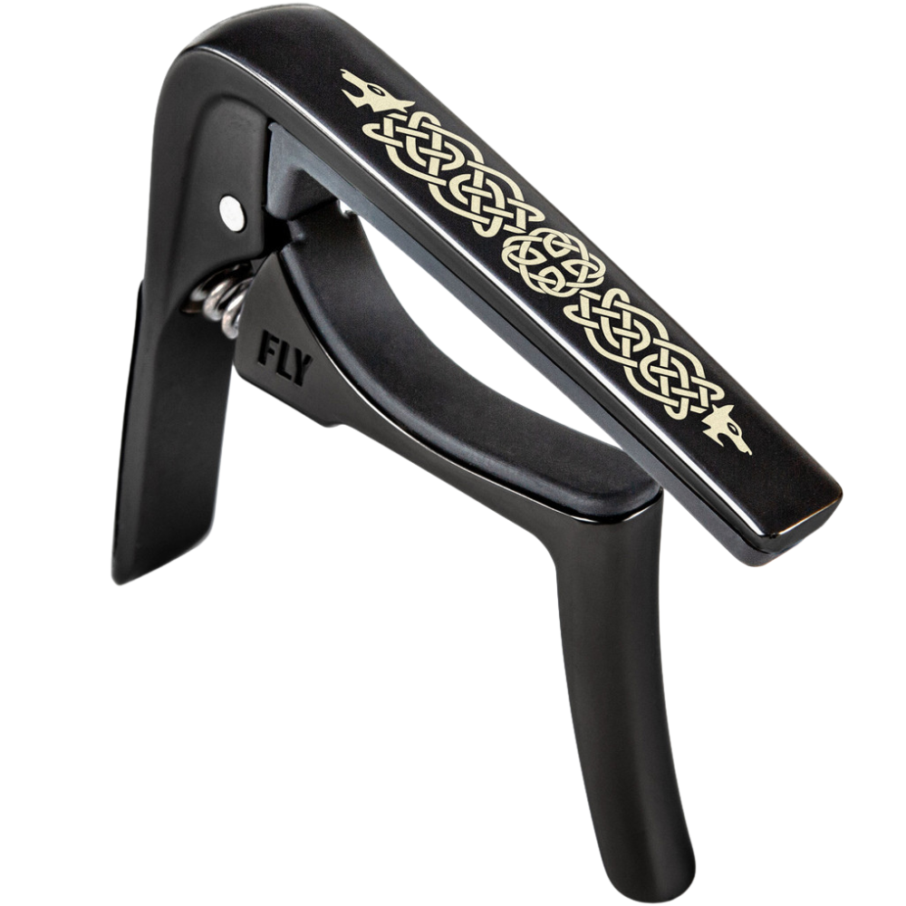 Dunlop Trigger Fly Capo Curved Celtic Knot - Backstage Music