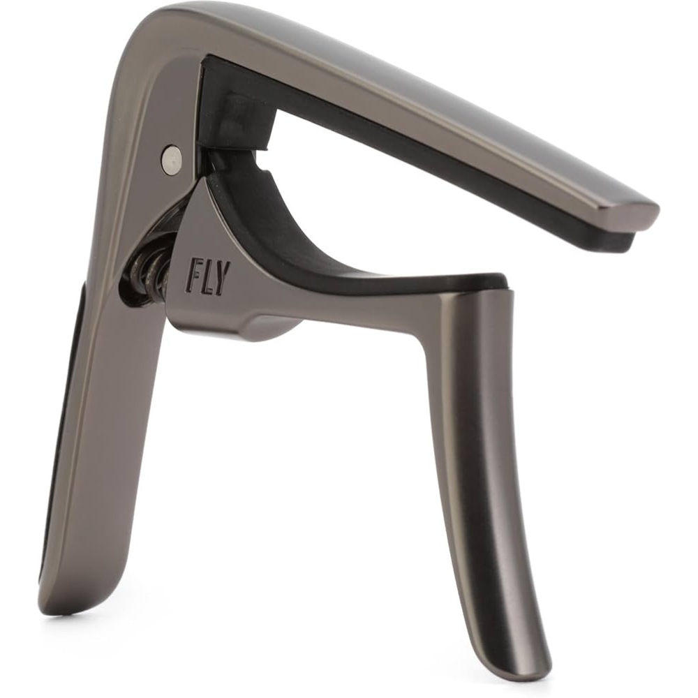 Dunlop Trigger Fly Capo Curved Gun Metal - Backstage Music