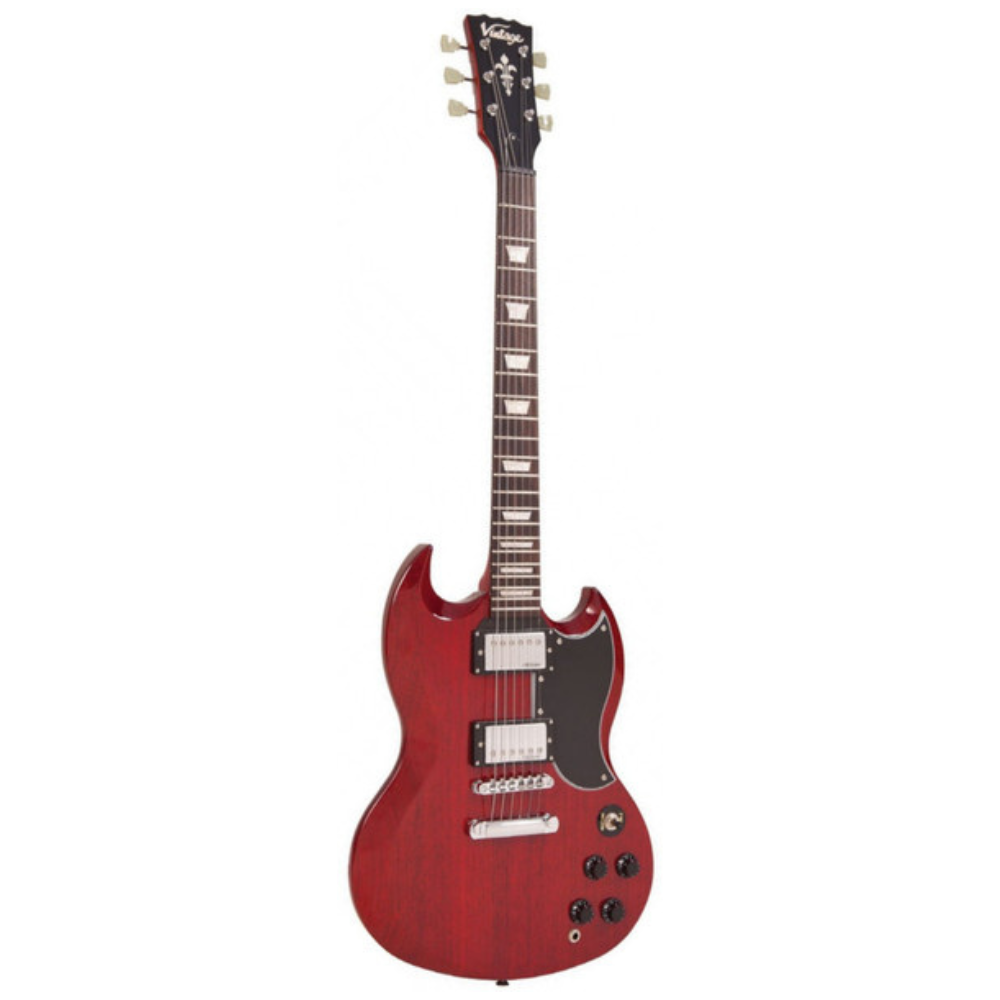 Vintage VS6 Cherry Red - Backstage Music