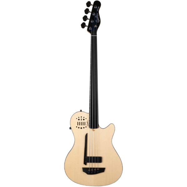 Godin A4 Ultra Fretless Natural A/E