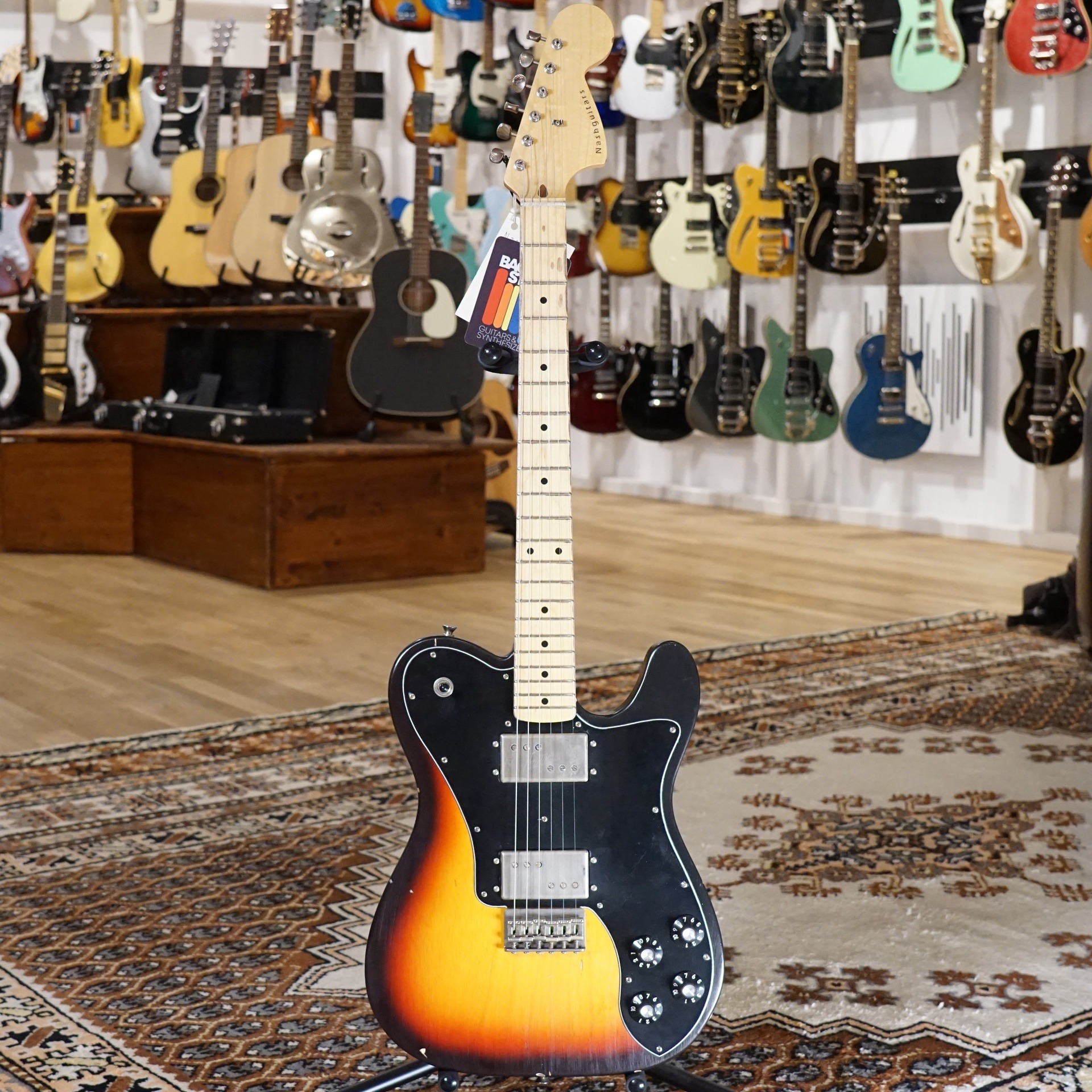 Nashguitars T-72 Deluxe Three Tone Sunburst