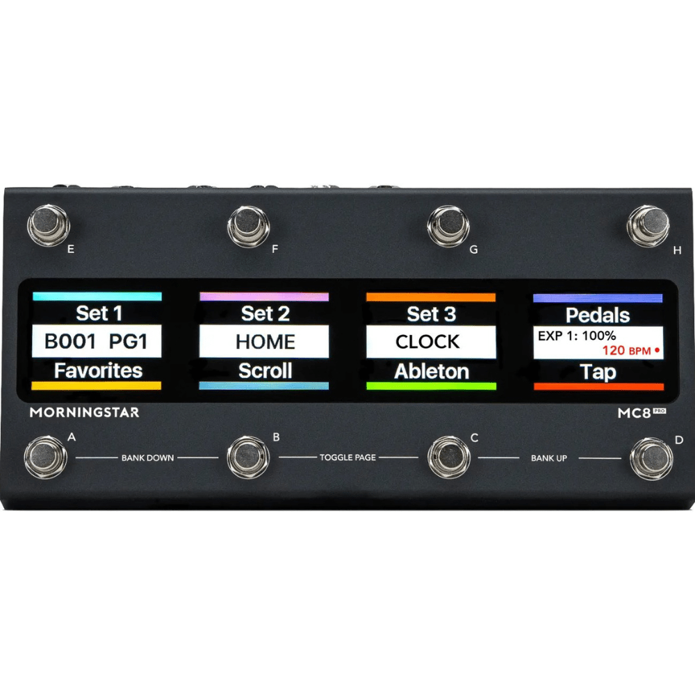 Morningstar FX MC8 Pro MIDI Controller